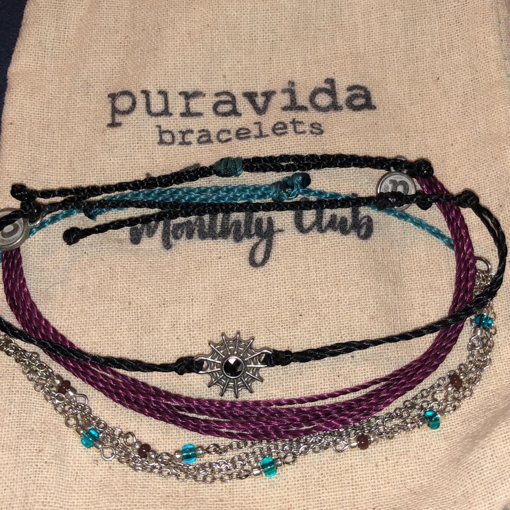 Pura Vida bracelet set